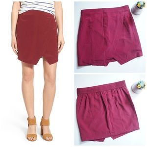 Madewell Silk Parkway Skirt Size Large